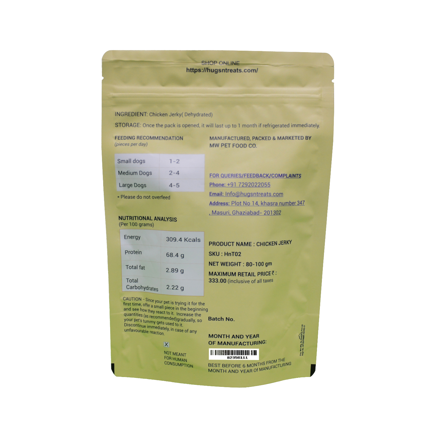 Natural Chicken Jerky - Image 3